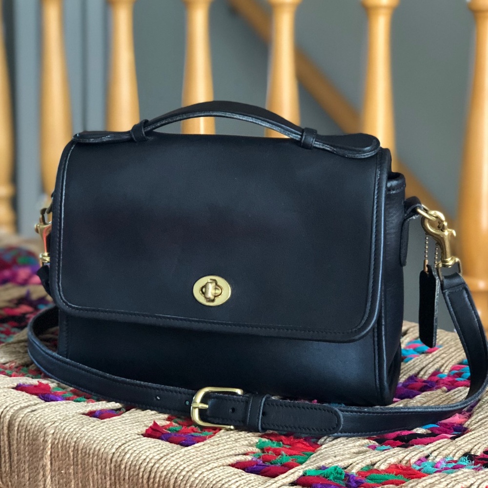Vintage Coach Court Bag